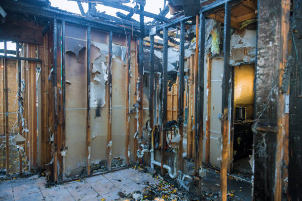 Professional Emergency Fire Cleanup technician working in Christmas, FL